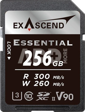 Exascend 256GB Essential UHS-II SDXC Memory Card