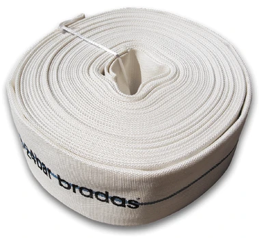 Plokščia žarna Bradas LINED HOSE, 8-24 BAR, 4" / 20m