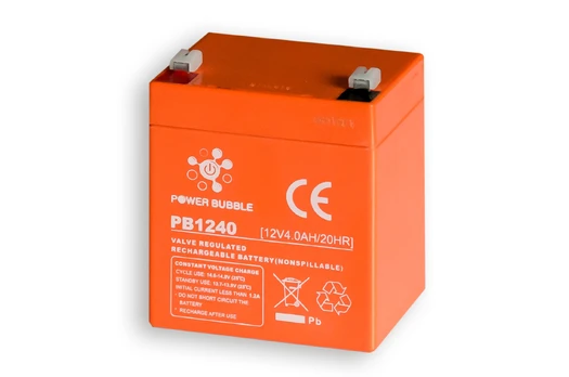 Akumuliatorius POWER BUBBLE 4Ah 12V
