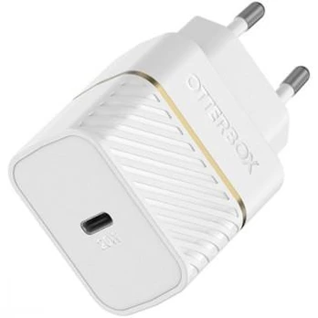 Adapteris Otterbox Wall Charger, Europlug/USB-C, aukso/balta