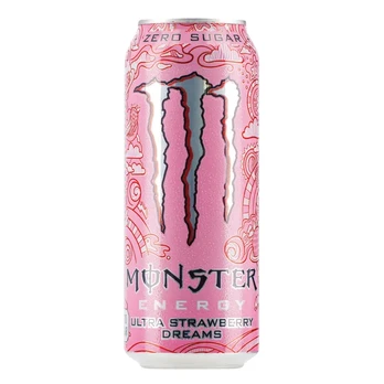 Energinis gėrimas MONSTER ULTRA STRAWBERRY DREAMS, 500 ml
