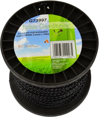 Žoliapjovės valas John G73997, 100 m x 2.4 mm
