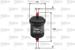Kuro filtras VALEO 587009 kaina
