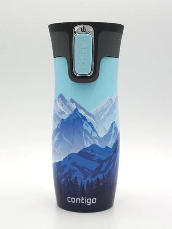 Termo puodelis Contigo West Loop 2.0 470 ml „Kalnai”