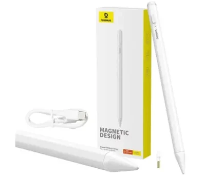 "Smooth Writing 2 Baseus Stylus Lite" su LED indikatoriumi (baltas)