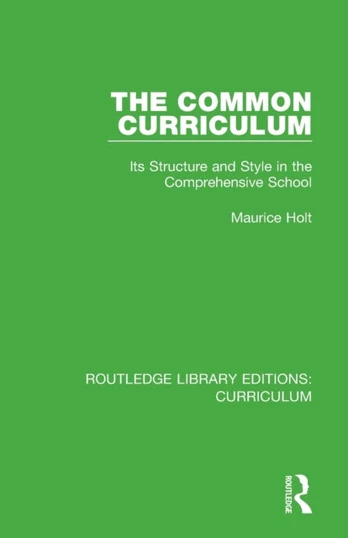 Common Curriculum