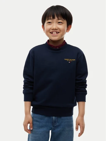 Tommy Hilfiger Džemperis Essential KB0KB10766 Tamsiai mėlyna Regular Fit