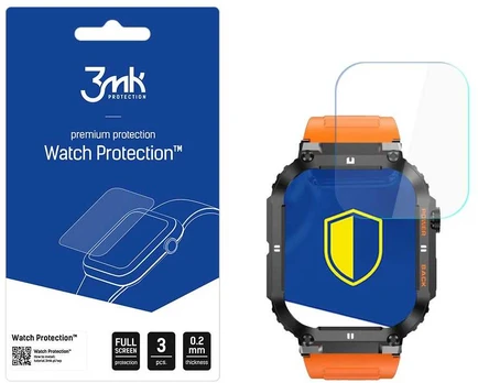 Gravity GT6 - 3mk Watch Protection™ v. FlexibleGlass Lite