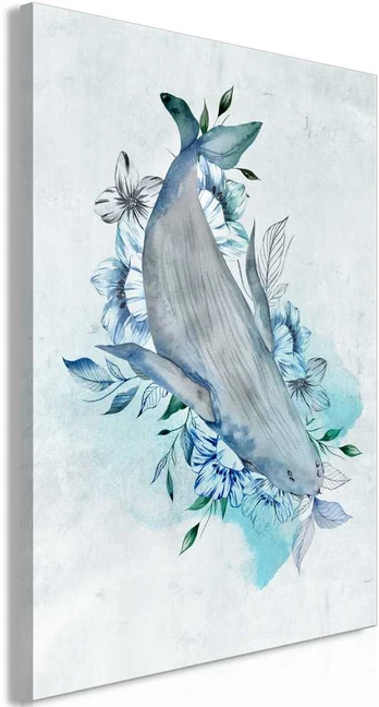 Artgeist Paveikslas - Mrs. Whale (1 Part) Vertical
