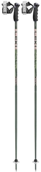Slidinėjimo lazdos Leki Detect S, 135 cm, žalios