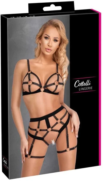 Cottelli lingerie Bra Set Open xl Seksuali liemenėlė