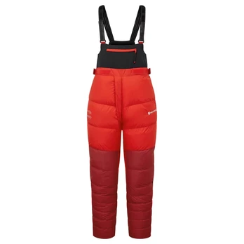 Pūkinės kelnės Montane Apex 8000 Down Salopettes - Raudona - L