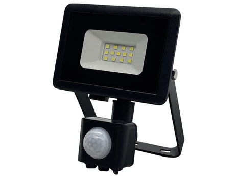 Prožektorius Okko E011EI, 10 W, 800 lm, 4000 °K, IP65, juodas