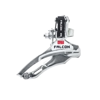 Priekinis pavarų perjungiklis Falcon // Front Pull, 28,6 mm, 42T