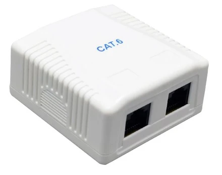 GEMBIRD NCAC-2U6-01 CAT6 UTP 2-p box