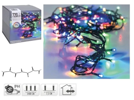 LED girlianda GREEN MULTI-720