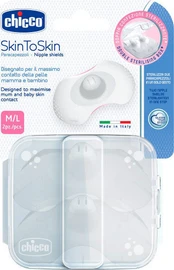 Spenelių apsauga Chicco Silicone Nipple Shields 2pcs M/L kaina