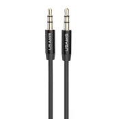 Cablu Adaptor Audio Jack la Jack 1m - USAMS (YP-01) - Black kaina