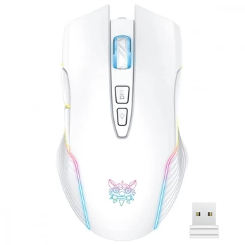 Onikuma wireless mouse CW905 RGB white