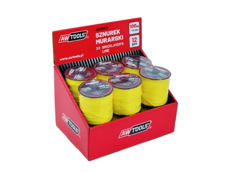 AW-Tools AWTOOLS MŪRO VYRAS 100m / 1,5mm 12vnt.