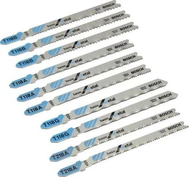Bosch 10 Siaurapj.pjūkl. kompl. X-Pro Line Basic forMetal