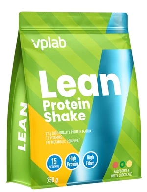 Proteinai VPLab LEAN Protein Shake Raspberry-White Chocolate, 0.75 kg