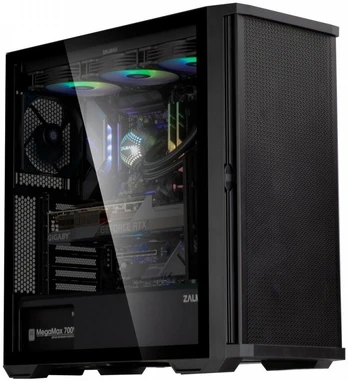 Case Z10 ATX Mid Tower Black Fan x4