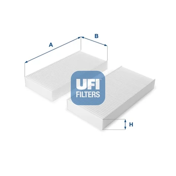 Filtras, salono oras UFI 53.108.00