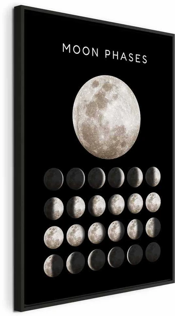 Artgeist Paveikslas - Moon Phases (1 Part) Vertical