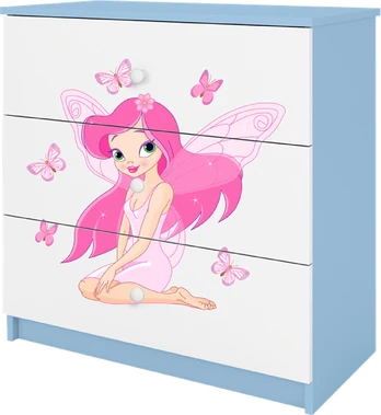 Mėlyna Komoda babydreams fėja