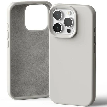 Dėklas Mercury Silicone iPhone 16 Pro 6,3" kamienny|stone