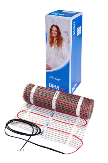 Šildymo kilimėlis Devi 150T, 0,5 x 5 m, 2,5 m²
