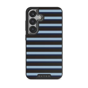 Window Seat - Samsung Galaxy S25 Case, Elite Dark (Magnetic) / Silver