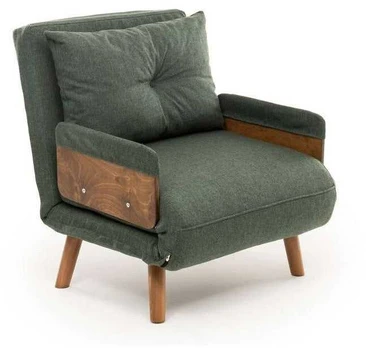 Atelier Del Sofa Fotelis Cosmo Single - Žalias
