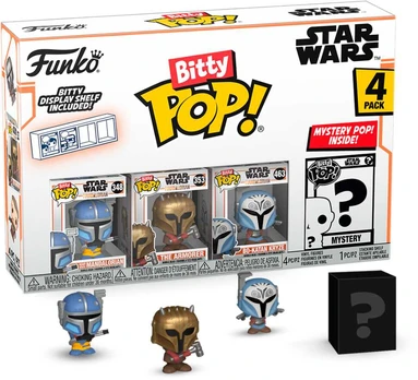 Funko Bitty POP: Mandalorian – Heavy Mandalorian 4PK