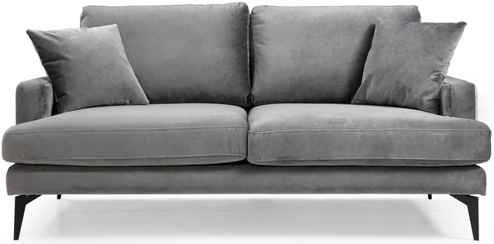 Dvivietė sofa Papira 2 Seater-Grey Pilka