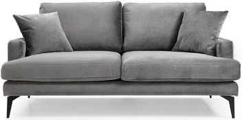 Dvivietė sofa Papira 2 Seater-Grey Pilka kaina