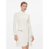 DKNY Kokteilinė suknelė DD3J1430 Écru Regular Fit