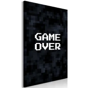 Reprodukcija Artgeist Pixel Game Over, 40 cm x 60 cm kaina