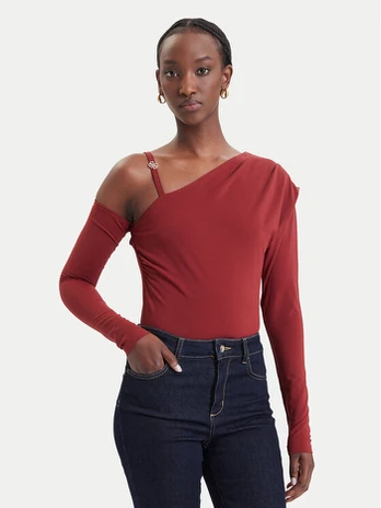 Guess Palaidinė W6BP22 K6257 Vyšninė Slim Fit