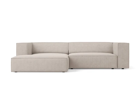 Left Corner Sofa, "Arendal", 3 Seats, 224x166x70 Made in Europe