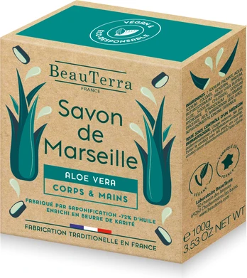 Beauterra - Marseille Solid Soap - Aloe Vera - 100