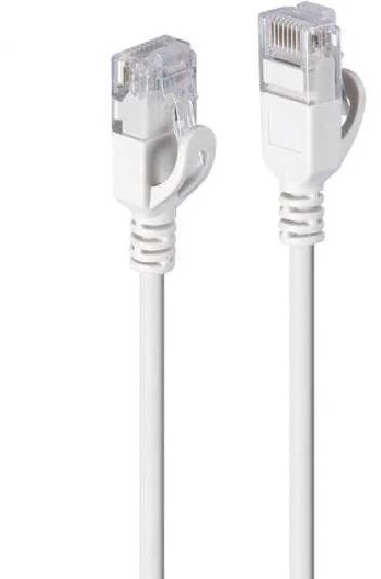 Lindy LINDY Patchkabel Cat.6A F/UTP Ultra Slim grau 1m