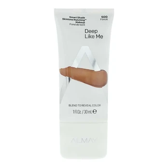 Almay, Smart Shade, Liquid Foundation, 500, Deep Like Me, SPF 15, 30 ml