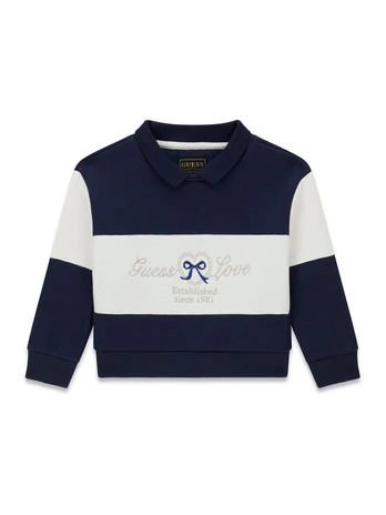 Guess Džemperis K6BQ05 K5901 Tamsiai mėlyna Regular Fit