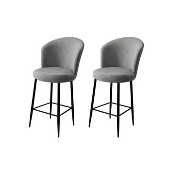 Baro kėdė (2 vienetai) Alte - Grey, Black