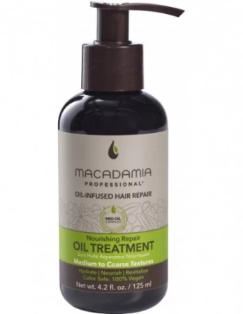 Macadamia drėkinamasis glotninamasis aliejus normaliems, sausiems plaukams Macadamia Nourishing Repair Oil Treatment 125ml