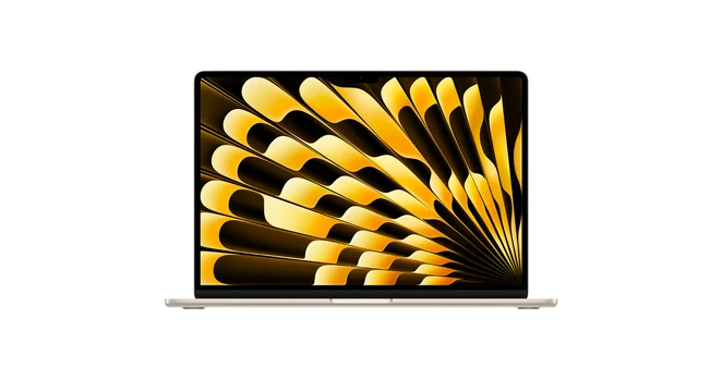 Apple MacBook Air 15 (2026), M5, 10C/10C, 24 GB, 1 TB, SWE, starlight - Notebook