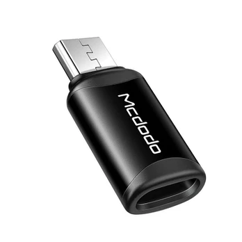 "Mcdodo" adapteris/konverteris iš C tipo į mikro juodą OT-7690