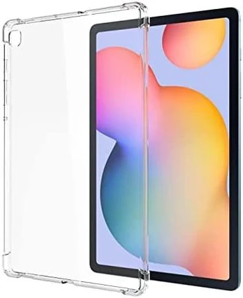 eSTUFF Galaxy Tab S6 Lite Clear TPU Cover with corner